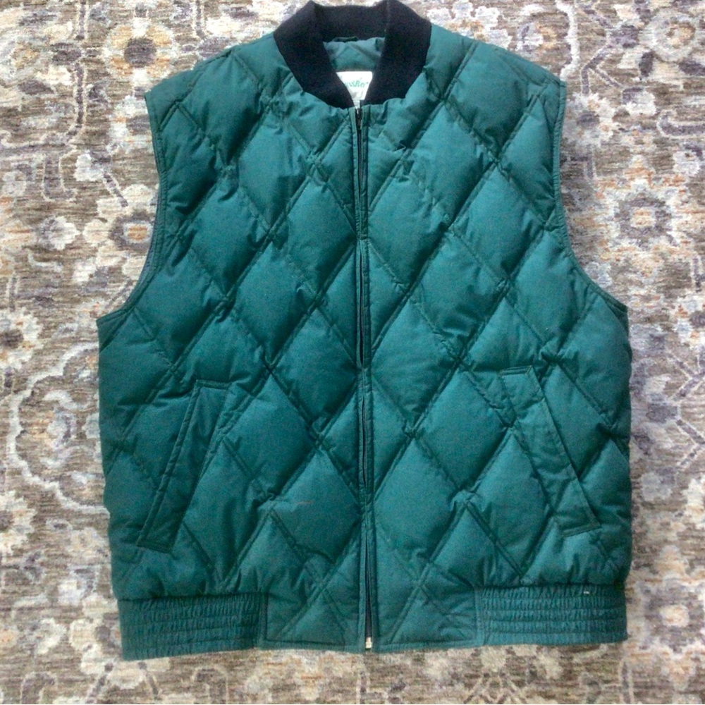 Men’s St John’s Bay Quilted Vest Size XL